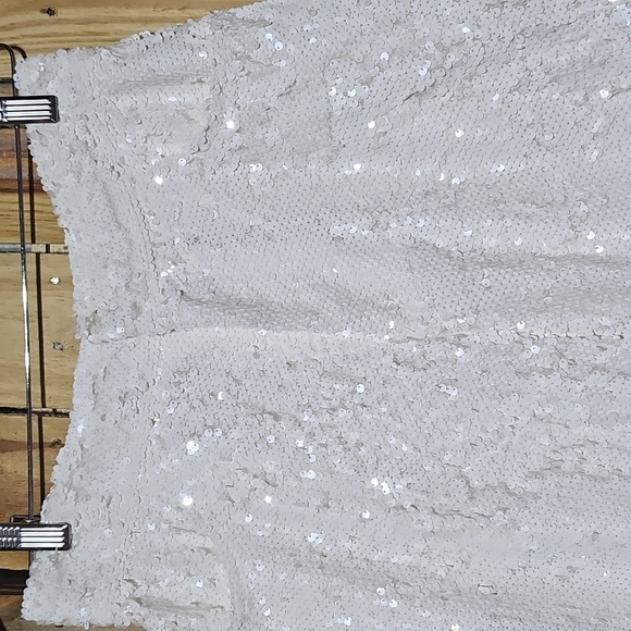 Zara Sequin Bermuda Shorts - Picture 3 of 5